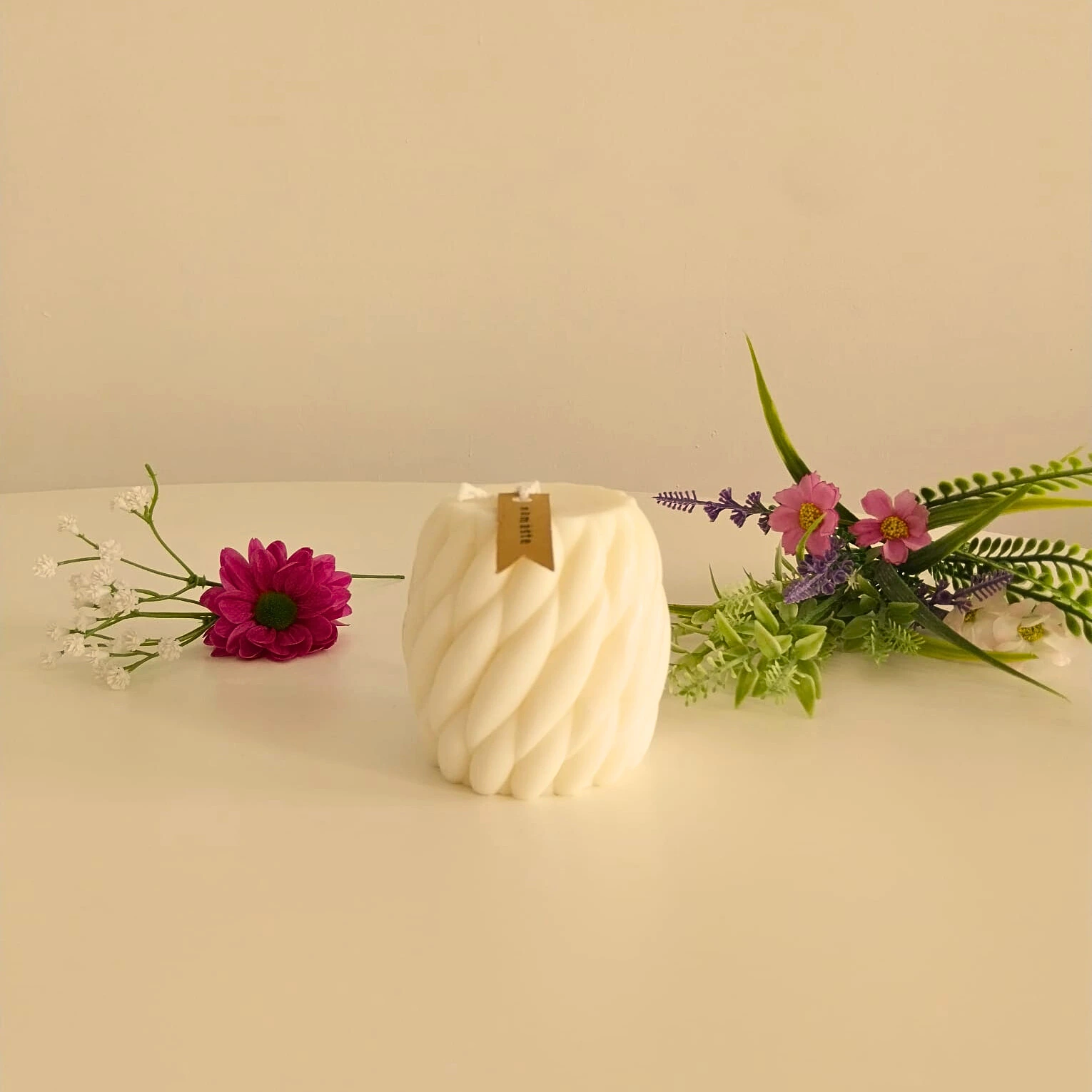 velas decorativas en forma de gota tamaño grande para tu hogar